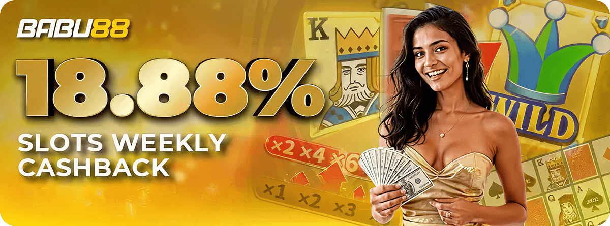 18.88% Slots Weekly Cashback